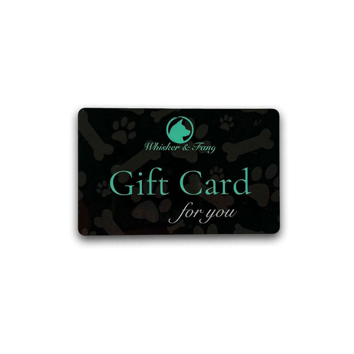 Whisker & Fang digital gift card – thoughtful pet loss gift for grieving pet parents