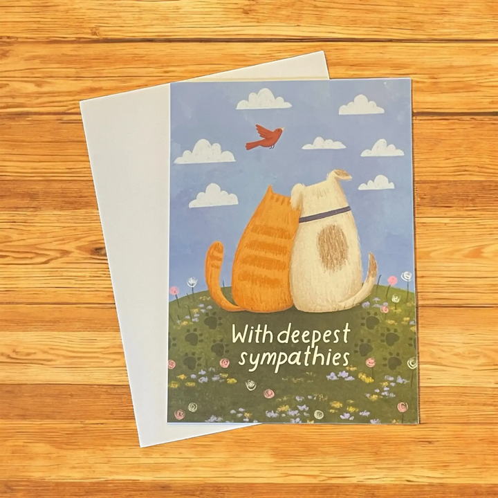 Loss of Dog or Cat Sympathy Card