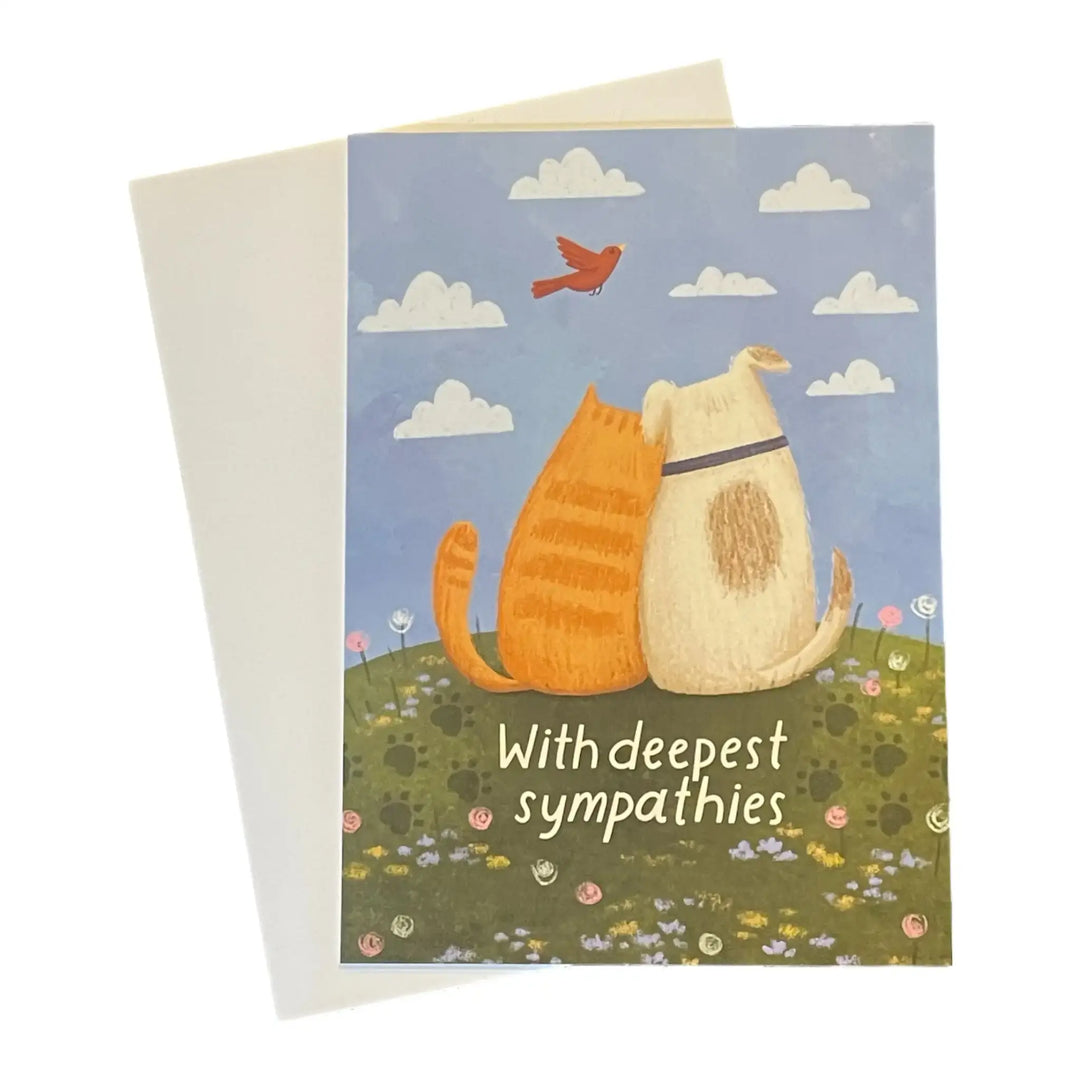 Pet Loss Sympathy Card by. Wolfie's Wish
