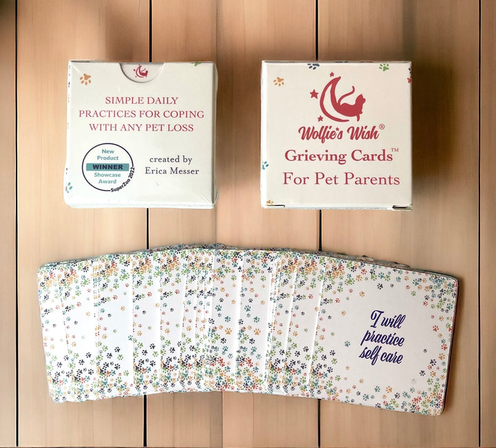 pet loss grieving cards for pet loss support