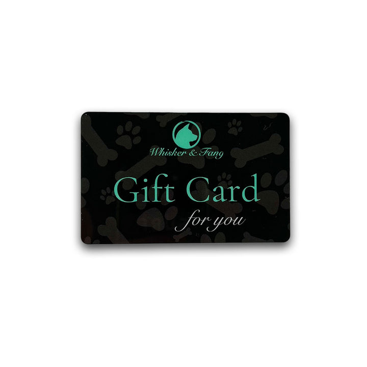 Whisker & Fang digital gift card – thoughtful pet loss gift for grieving pet parents.